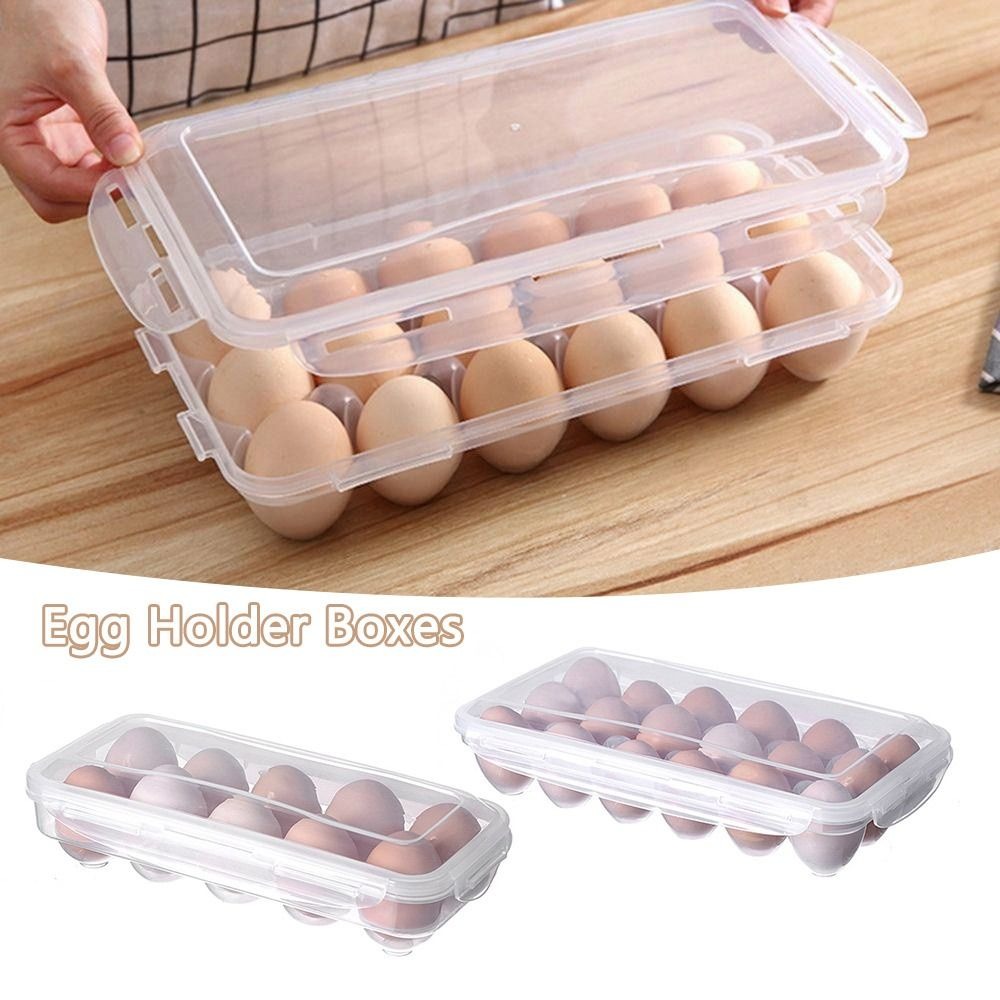 Food Storage Jar Set - with Lid Egg Storage Box Portable