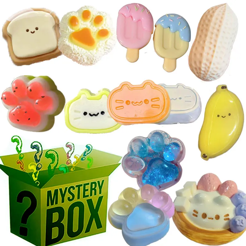 Food Storage Lock Box - Mystery Fidget Toy Blind Box ,Simulated