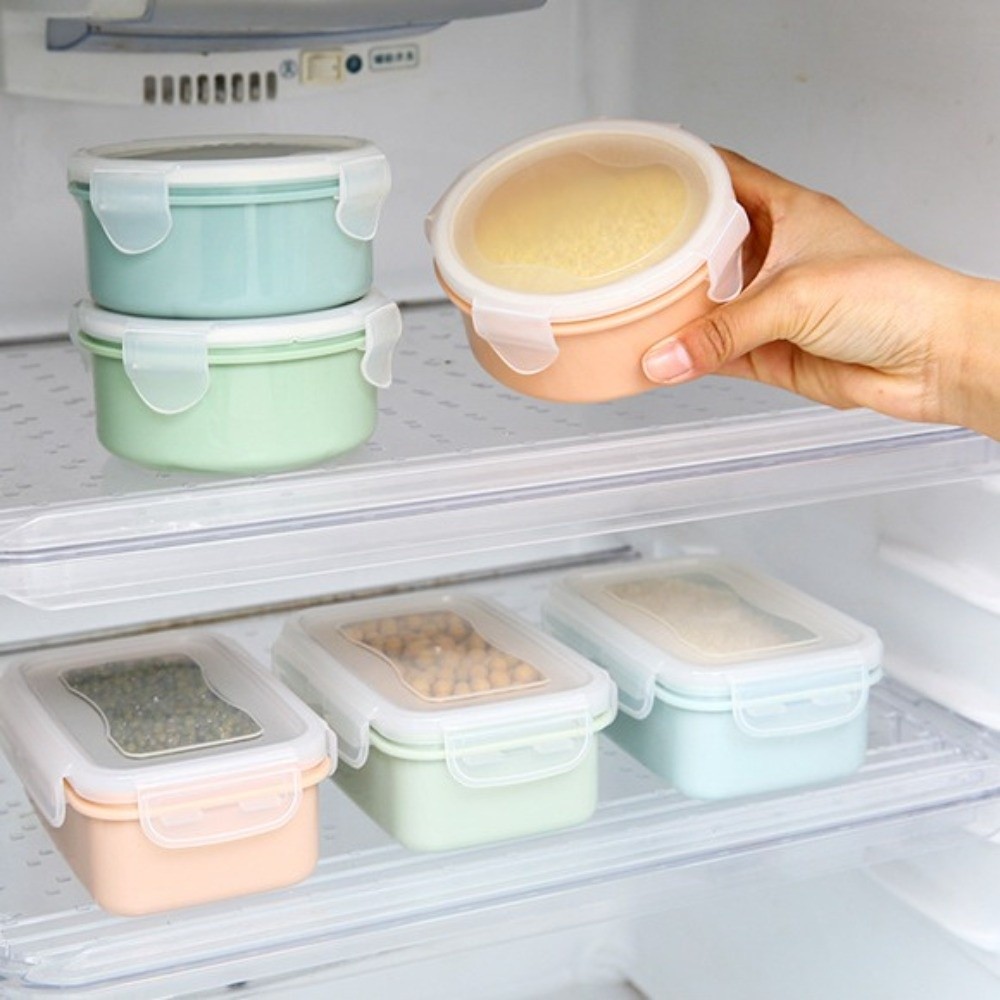 Food Storage Lock Box - 5PCS Fresh Plastic Food Storage Containers