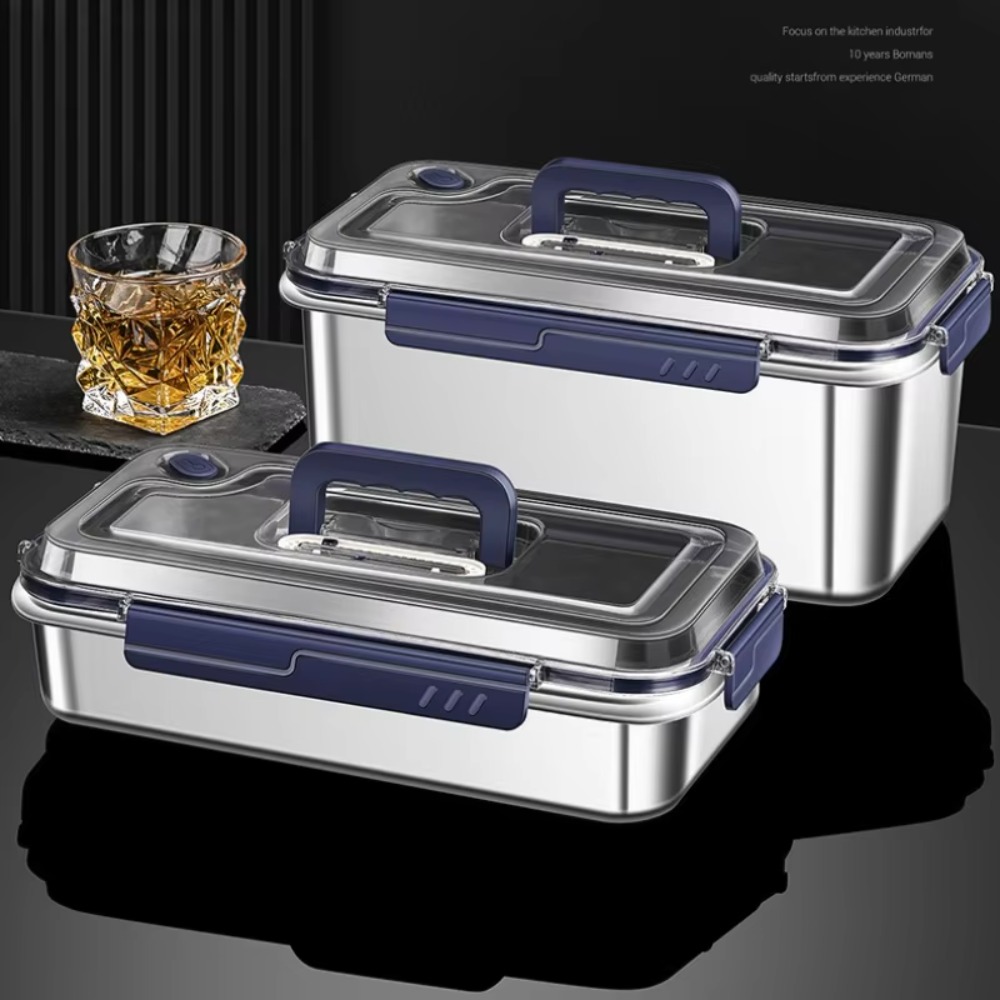 Food Storage Jar Set - 316 Stainless Steel Food Storage Container