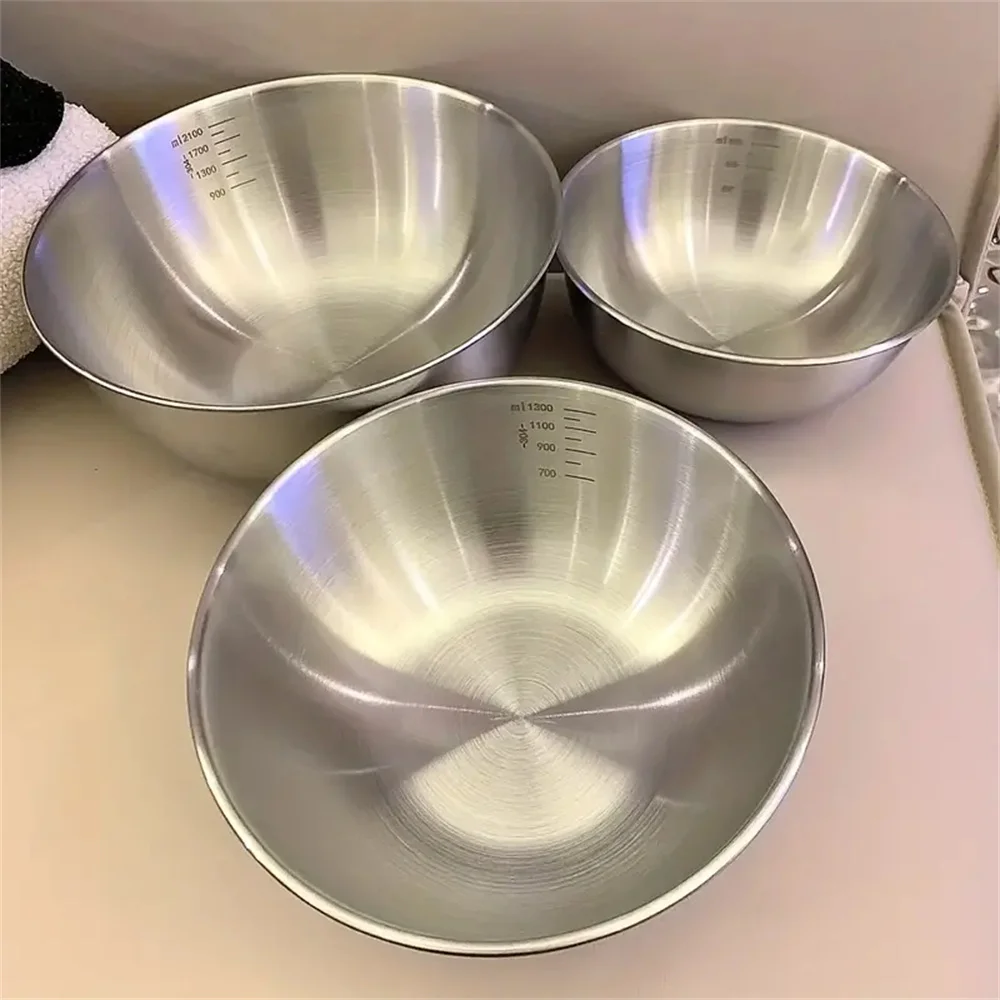 Food Storage For Room - 1-3 Stainless Steel Bowl Set with
