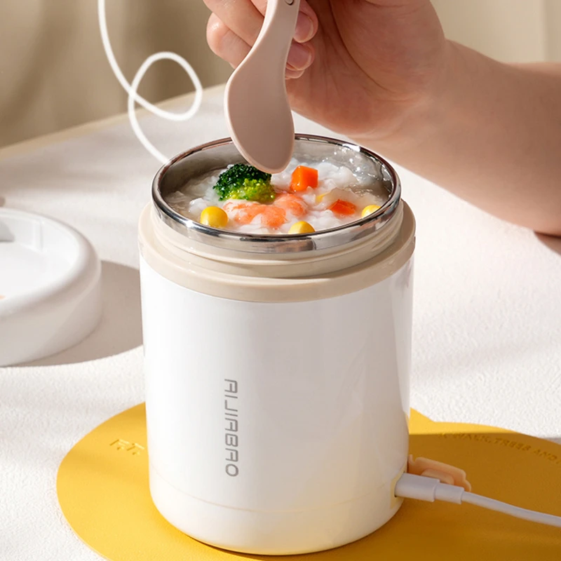 Portable Food Warmer - 600ML USB Electric Heating Lunch Box