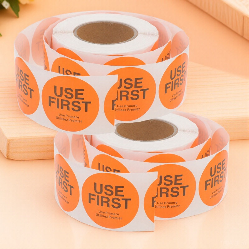 Food Storage For Restaurant - 2 Rolls Inventory Control Labels Use