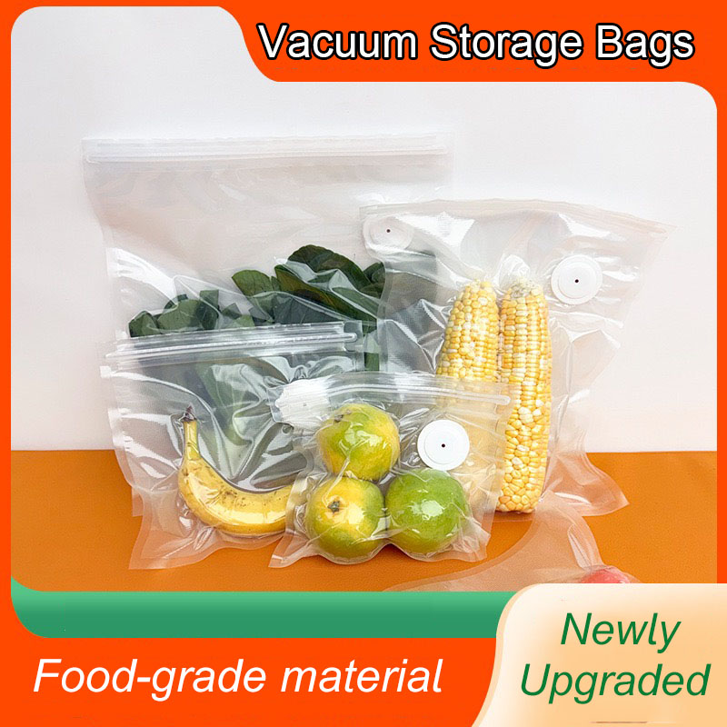 Food Storage Hot - New Reusable Air Vacuum Storage Bags