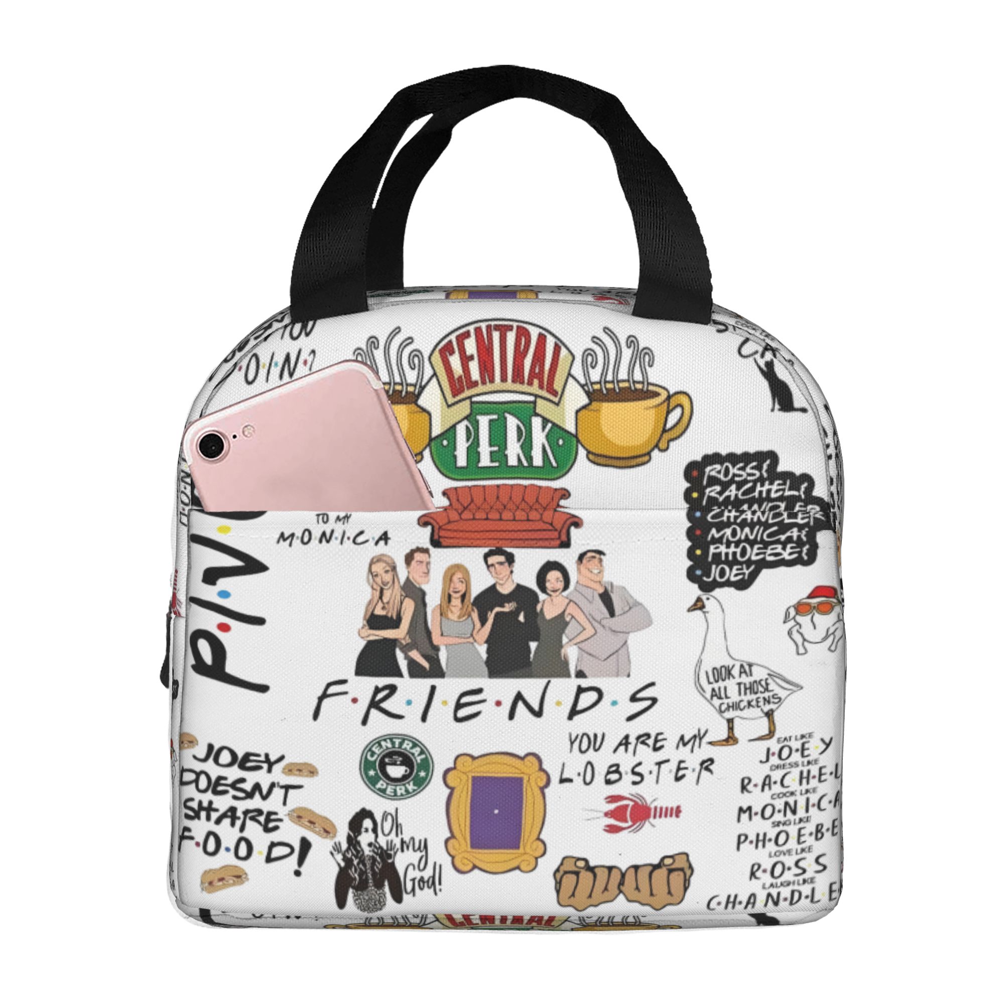Food Storage Quotes - Friends TV Show Thermal Insulated Lunch