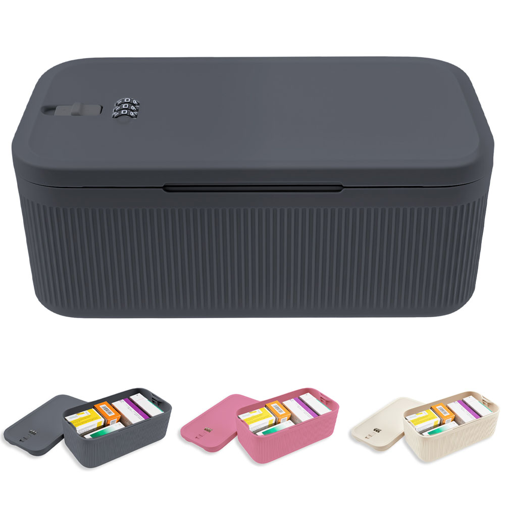 Food Storage Lock Box - Lockable Storage Box Versatile Safe Small