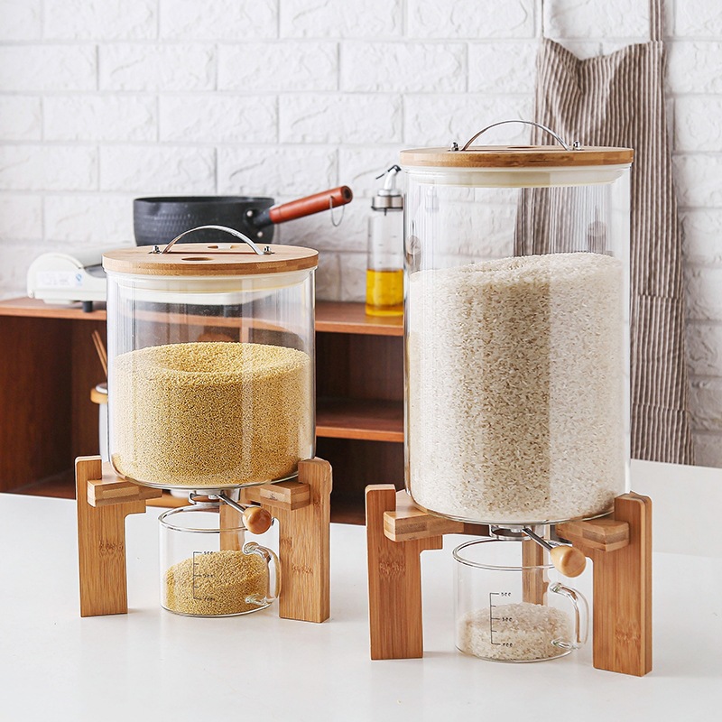 Large High Borosilicate Handma - огляд і ціна Food Storage Glass Containers Large
