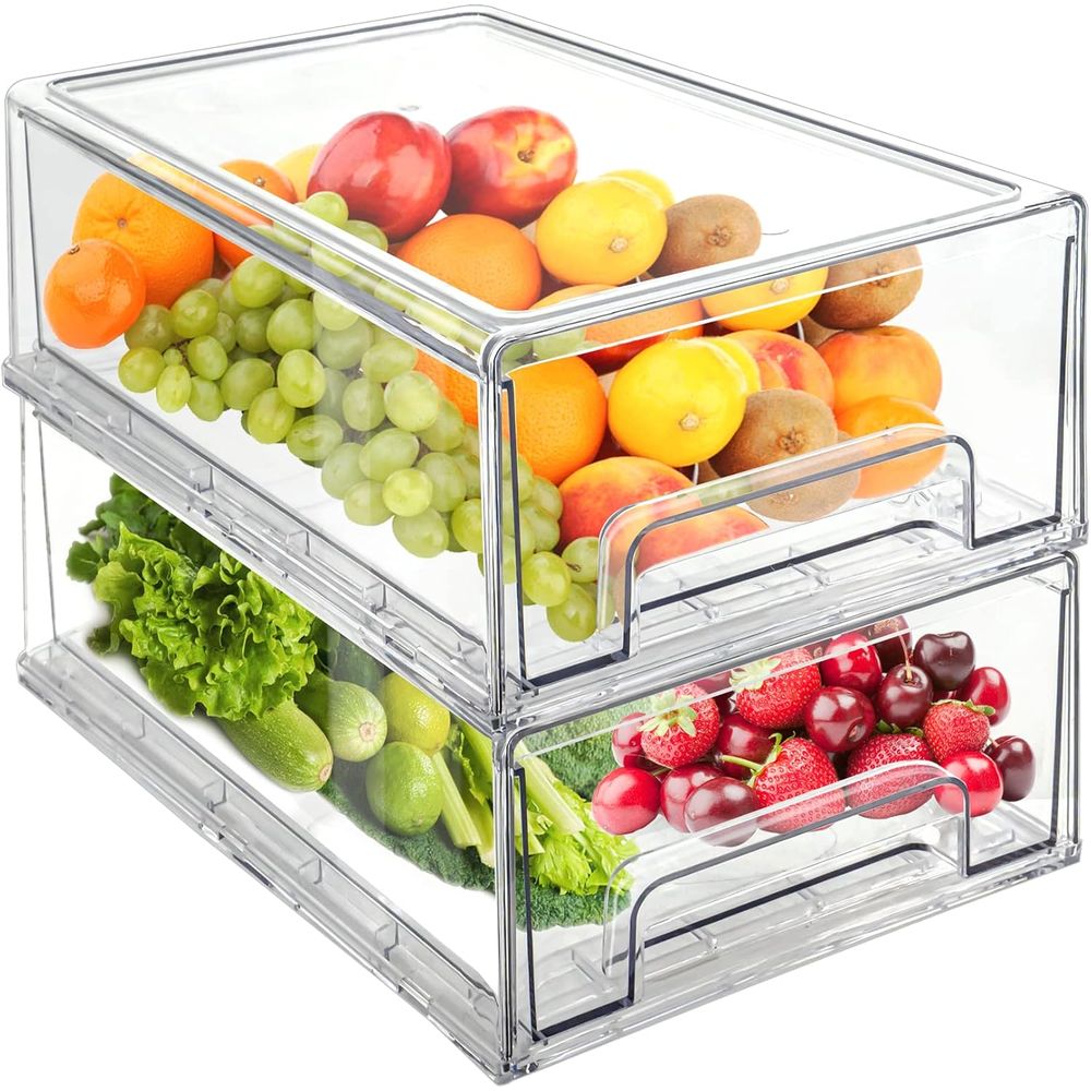 Clear Ridge Pull Out Stackable - огляд і ціна Food Storage Without Pantry