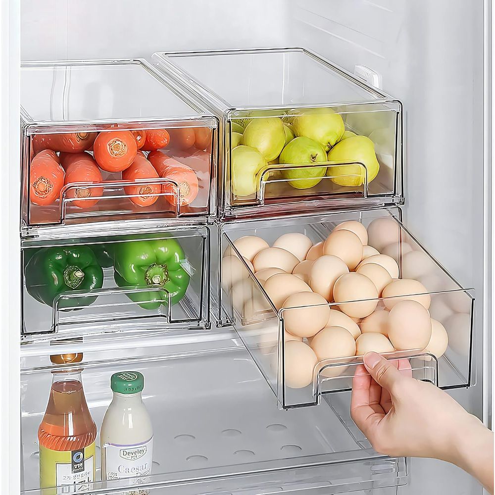 Clear Ridge Pull Out Stackable - огляд і ціна Food Storage Without Pantry