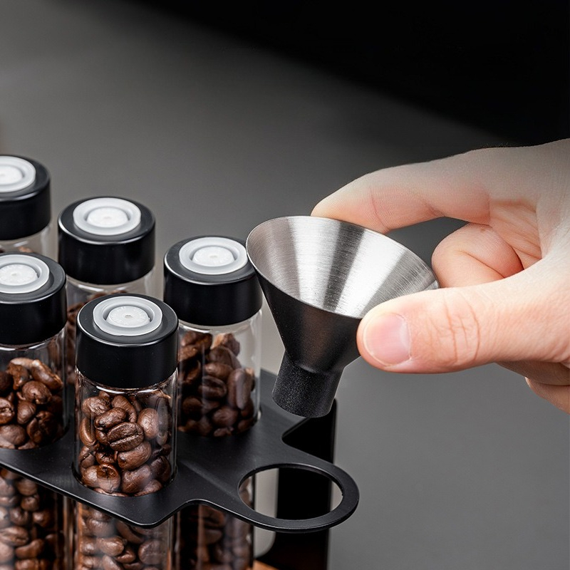 JUSTINLAU Glass Coffee Bean St - огляд і ціна Food Storage For Room