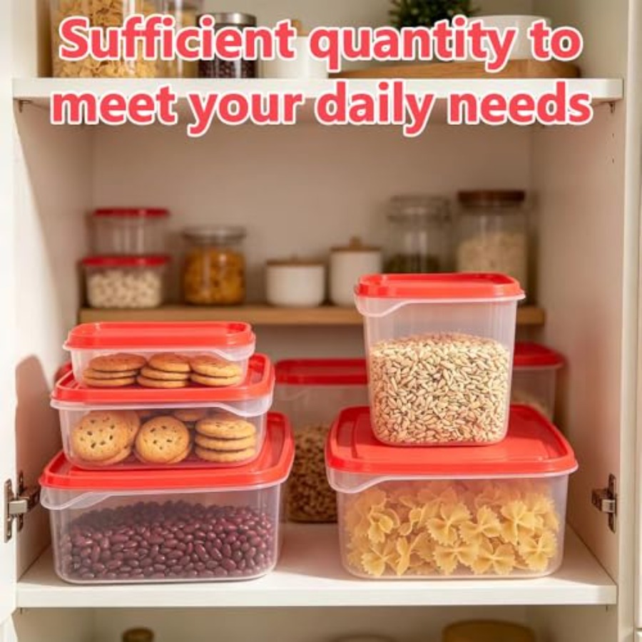 17Pcs Plastic Food Storage Set - огляд і ціна Food Storage Containers