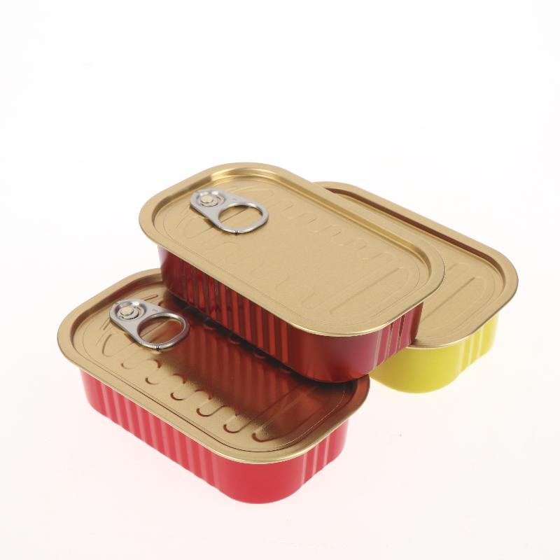 2Pcs Metal Rectangular Empty M - огляд і ціна Food Storage Aluminum