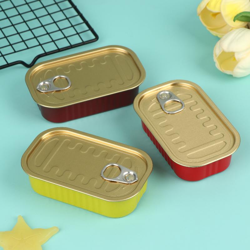 2Pcs Metal Rectangular Empty M - огляд і ціна Food Storage Aluminum
