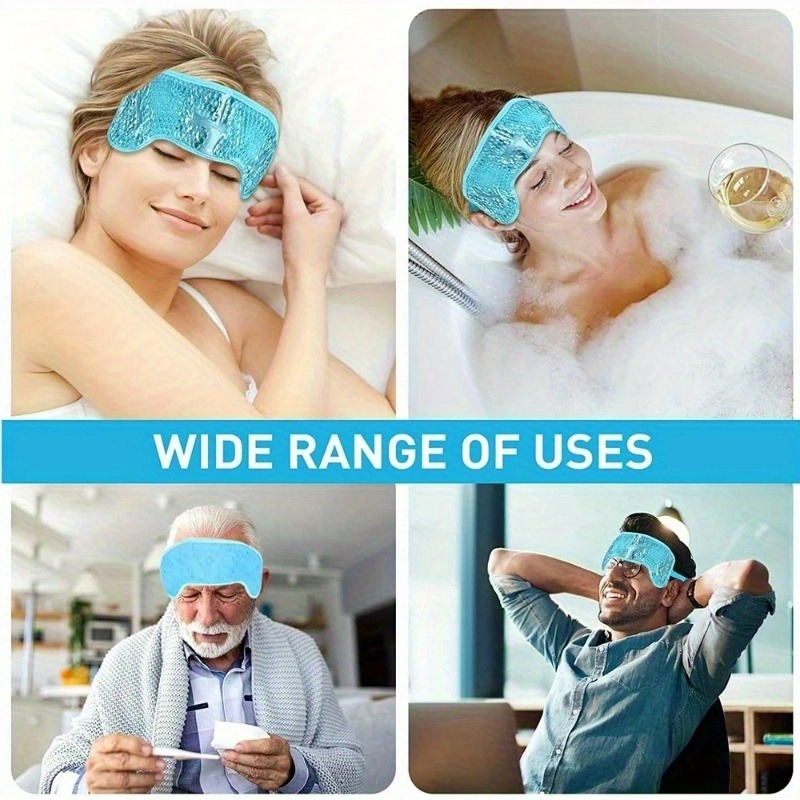 Reusable Hot Cold Gel Headband - огляд і ціна Cold Pack Ice Gel