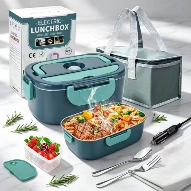 100W Electric Heating Lunch Bo - огляд і ціна Portable Food Warmer