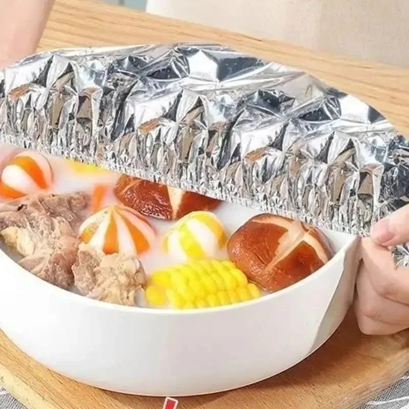 Foil Film Disposable Food Cove - огляд і ціна Food Storage Aluminum