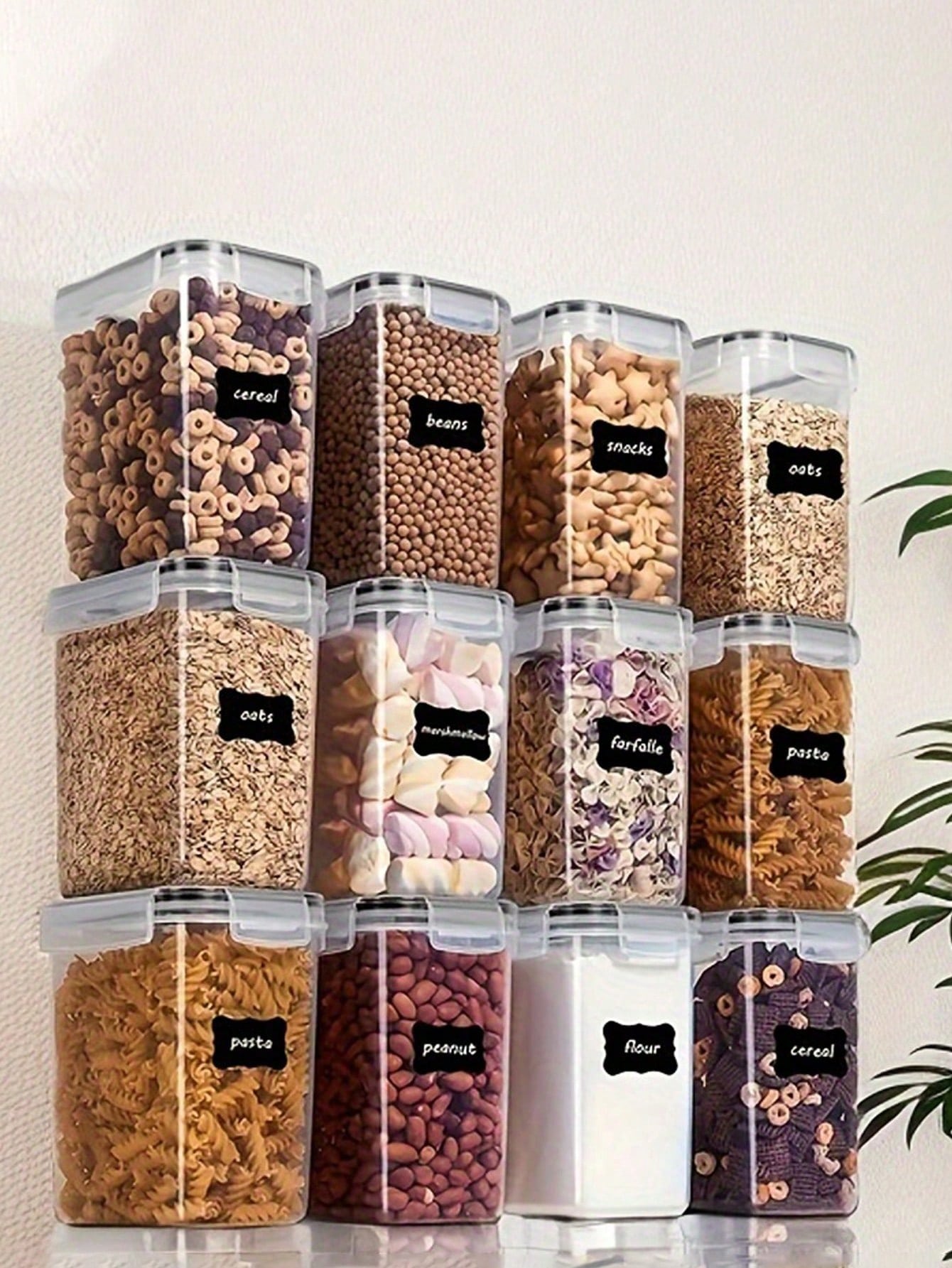48pcs Airtight Food Storage Co - огляд і ціна Food Storage With Lock