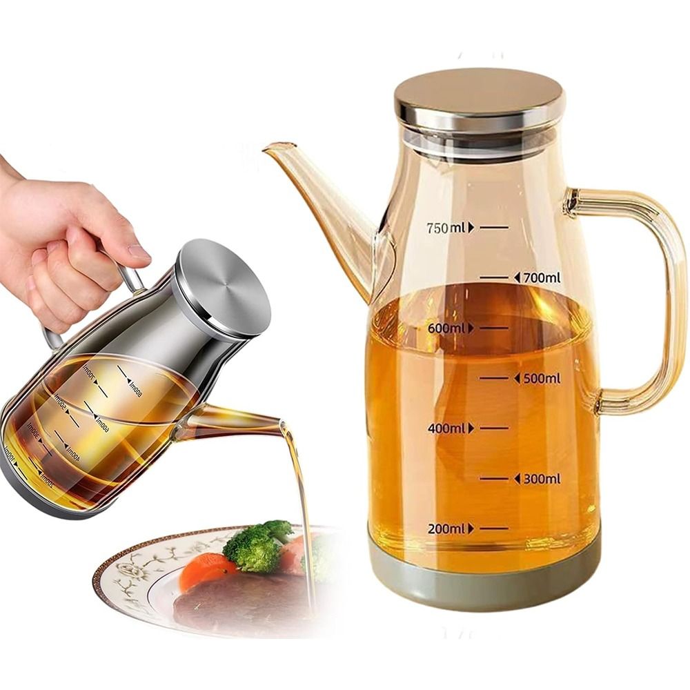 Food-grade Oil Dispenser Bottl - огляд і ціна Food Storage Glass Containers Large