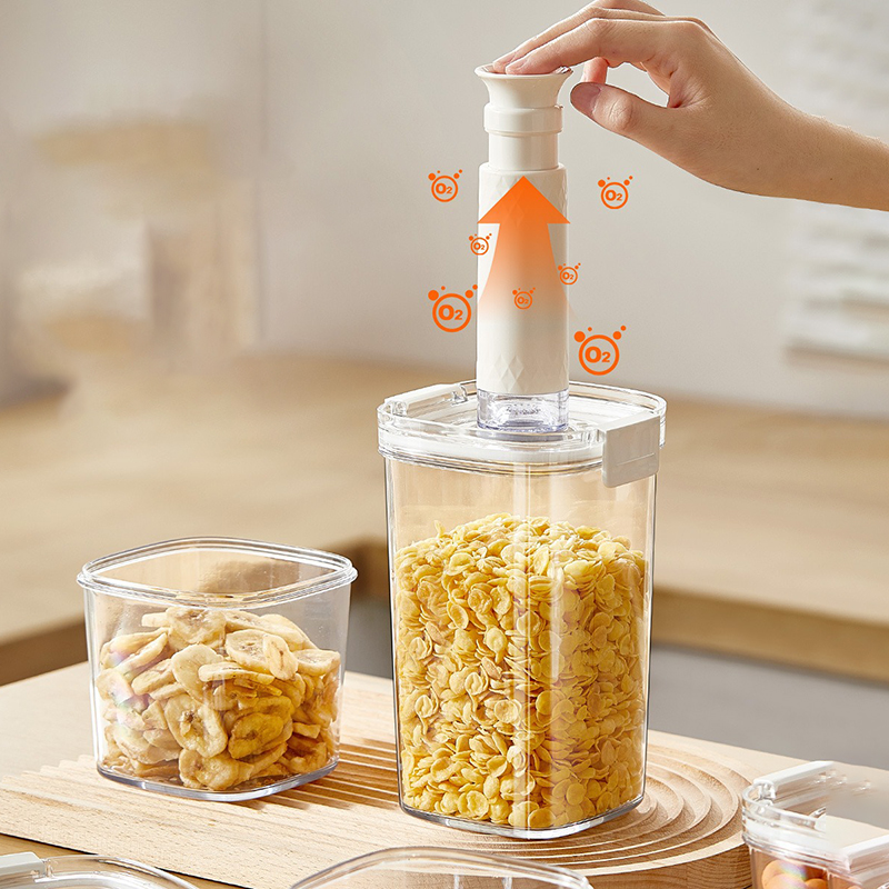 Vacuum Sealed Tank Coffee Bean - огляд і ціна Food Storage Jar Set