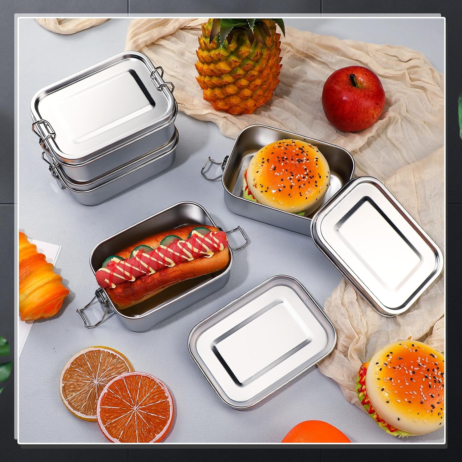 Stainless Steel Food Storage C - огляд і ціна Food Storage Hot