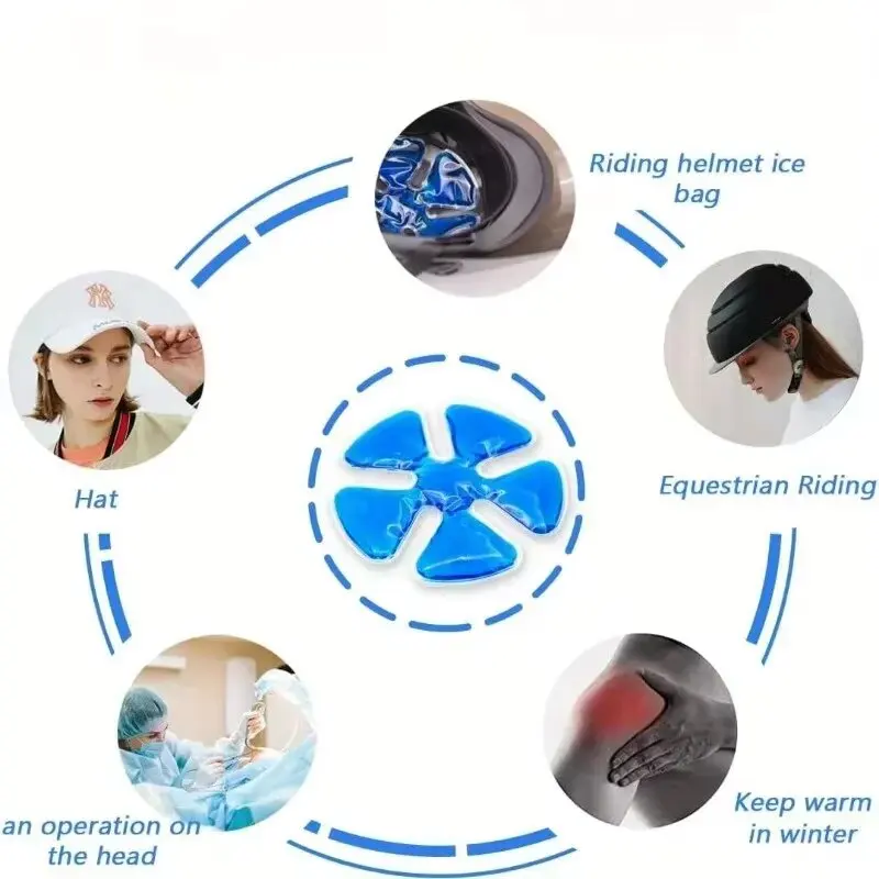 Blue Adjustable PVC Gel Ice Pa - огляд і ціна Cold Pack Ice Gel