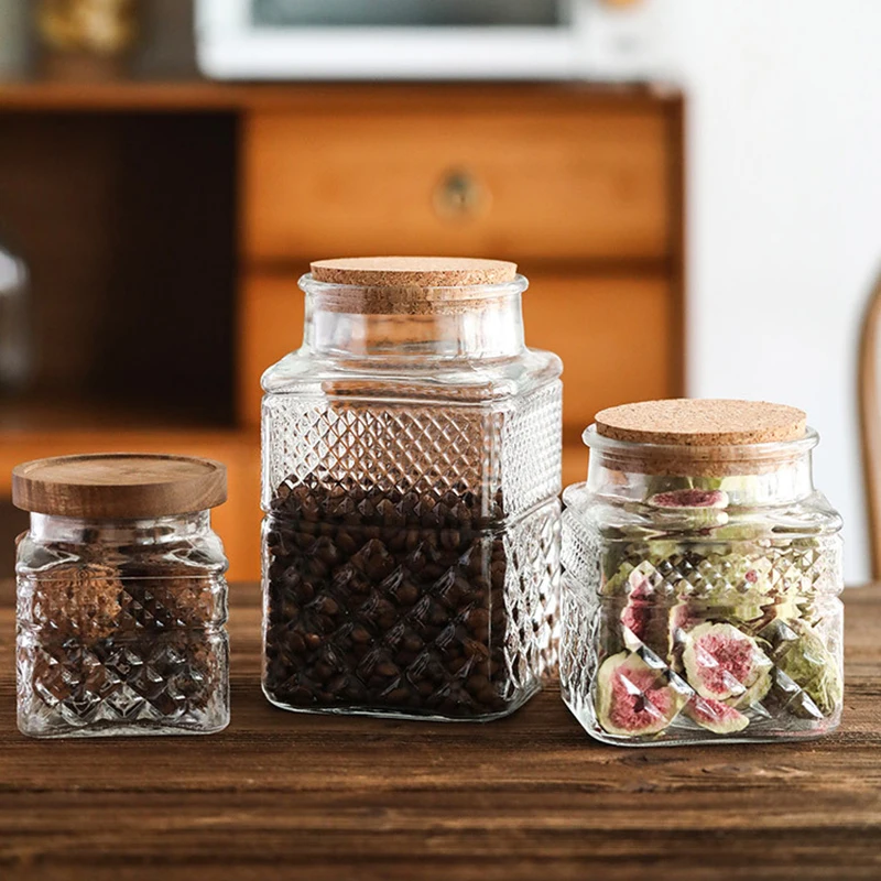 Large Capacity Glass Sealed Ja - огляд і ціна Food Storage Glass Containers Large