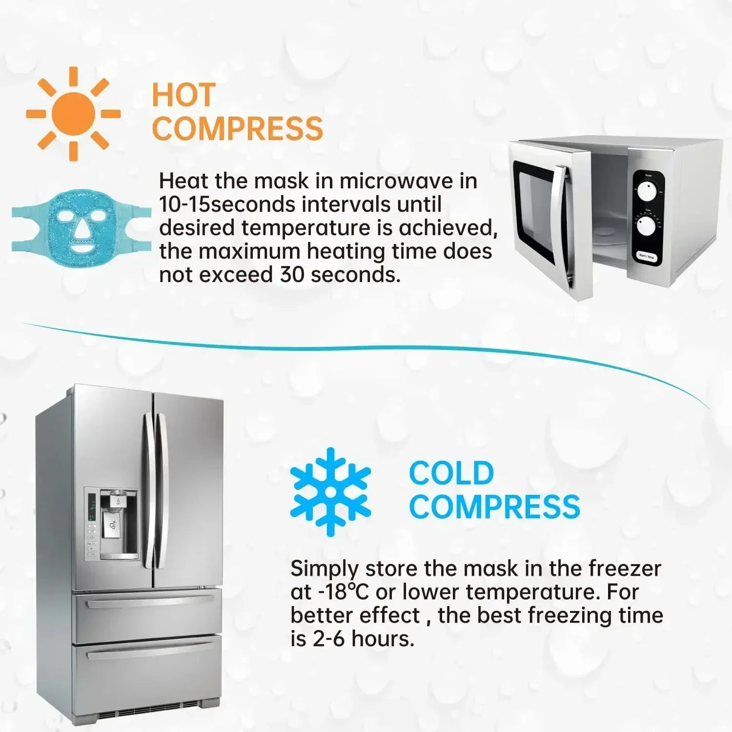 SPA Ice Cold and Hot Heat Full - огляд і ціна Cold Pack Ice Gel