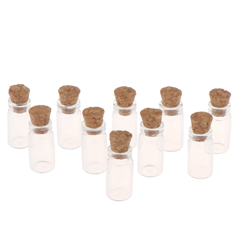 10Pcs 1:12 Dollhouse Miniature - огляд і ціна Food Storage Glass