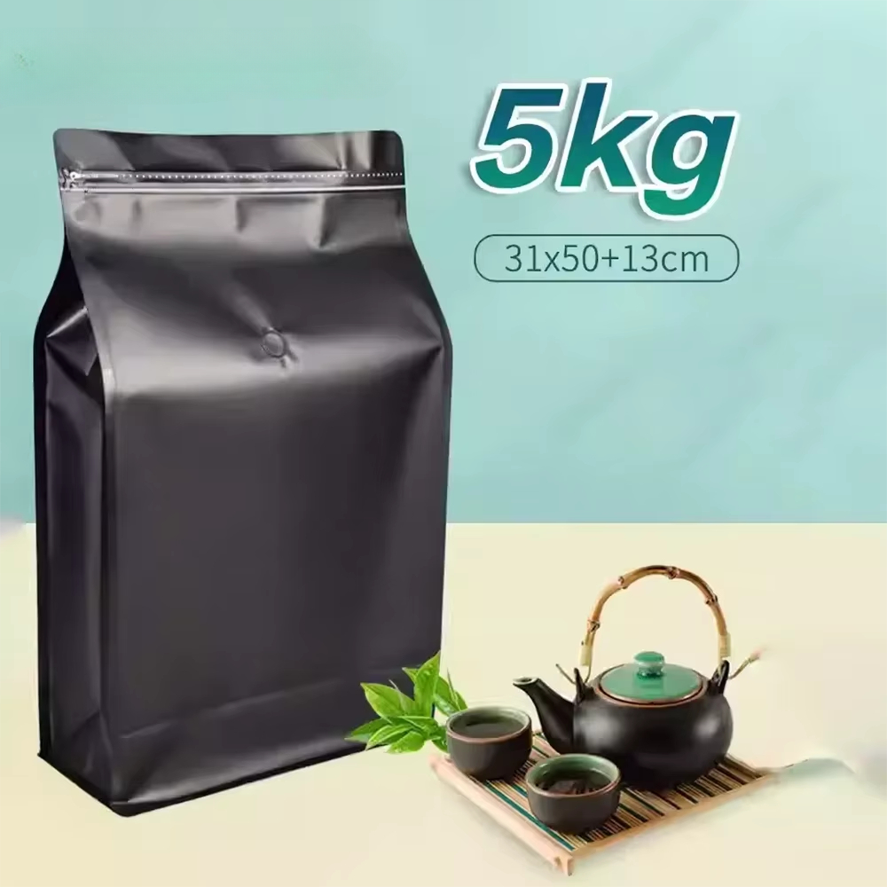10pcs 5kg Ziplock Coffee Bean  - огляд і ціна Food Storage Aluminum