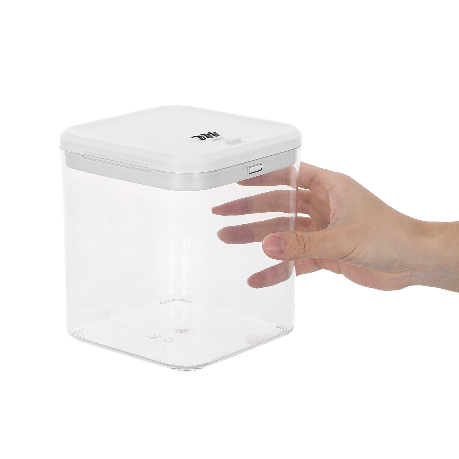 Clear Stackable Lock Box for F - огляд і ціна Food Storage Lock Box