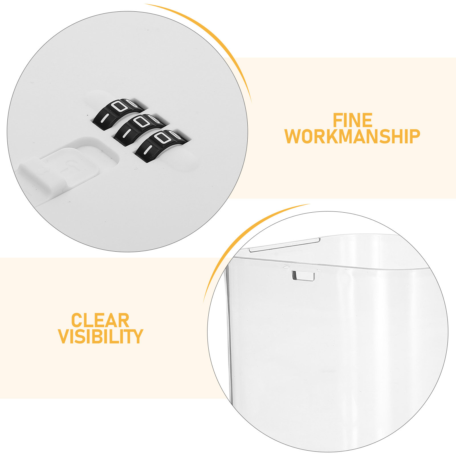 Clear Stackable Lock Box for F - огляд і ціна Food Storage Lock Box
