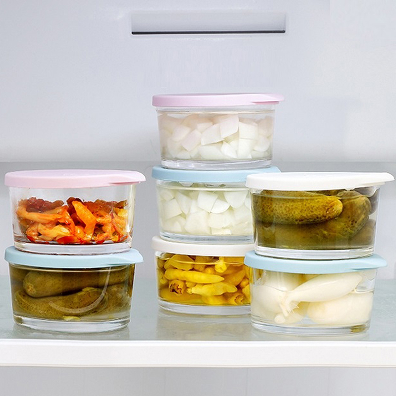 ●Microwave Safe Round Food Sto - огляд і ціна Food Storage Containers Glass