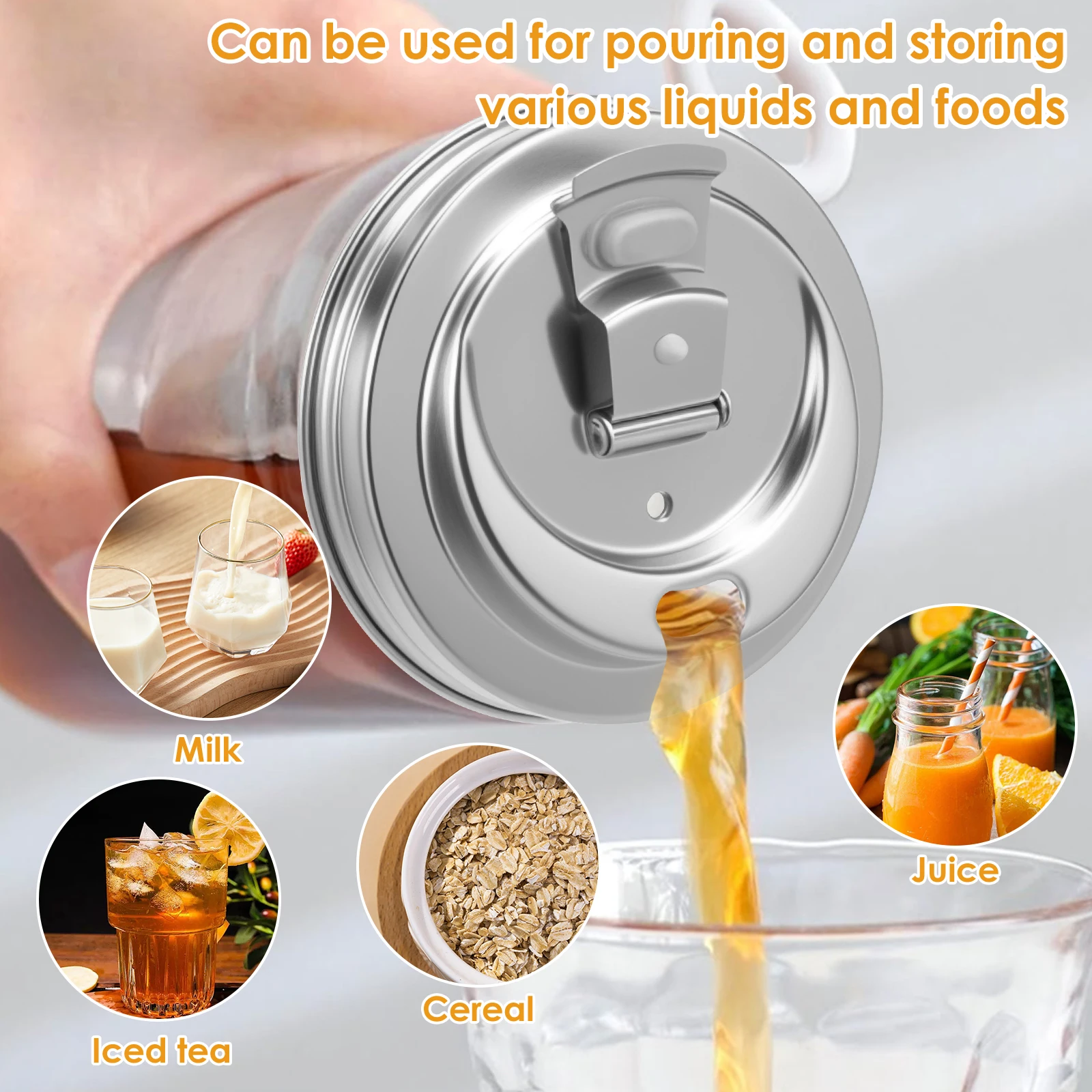 4 Pcs Regular Mouth Ball Mason - огляд і ціна Mason Jar Wide Mouth