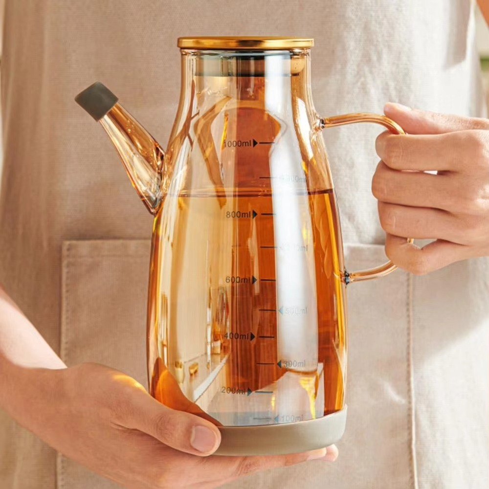 New Food-grade Oil Dispenser B - огляд і ціна Food Storage Glass Containers Large