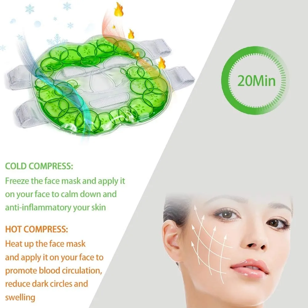 Face Ice Gel Pack with Wrap Re - огляд і ціна Cold Pack Ice Gel