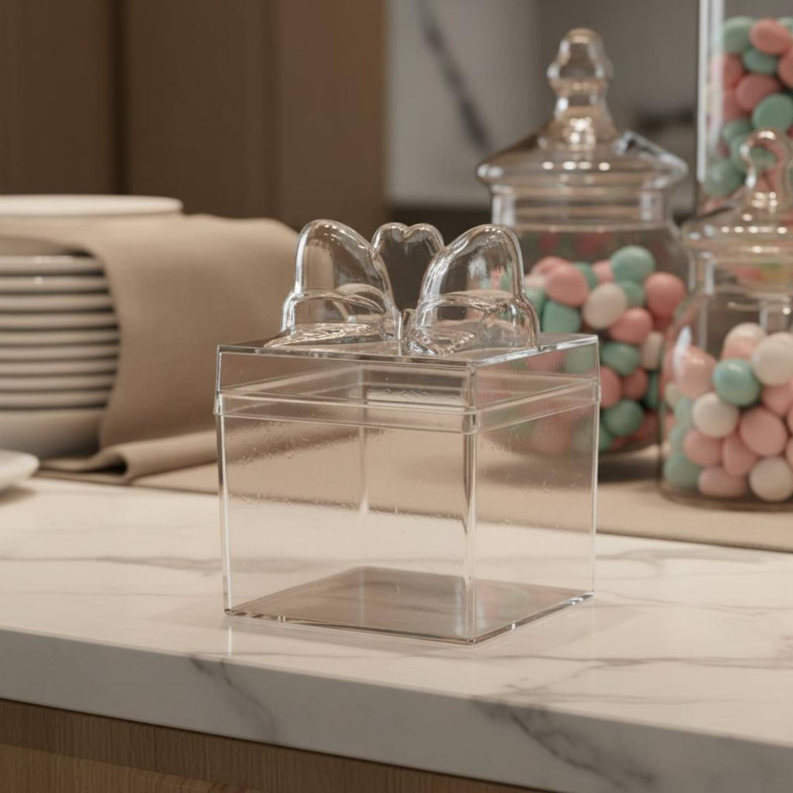 Clear Plastic Candy Box with R - огляд і ціна Food Storage Containers