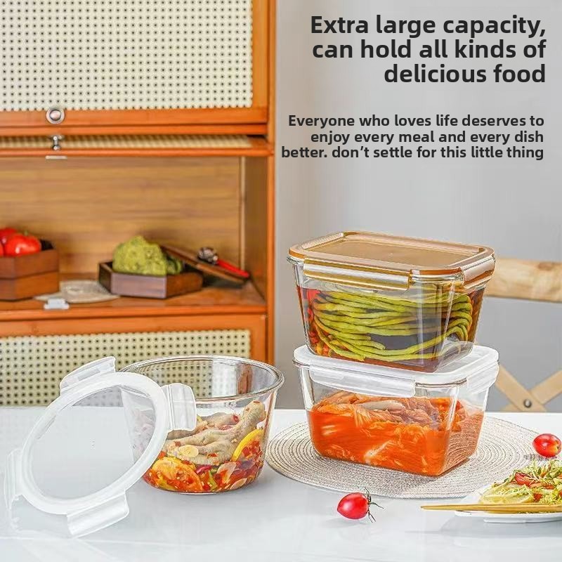 Large Capacity Glass Food Stor - огляд і ціна Food Storage Containers Glass