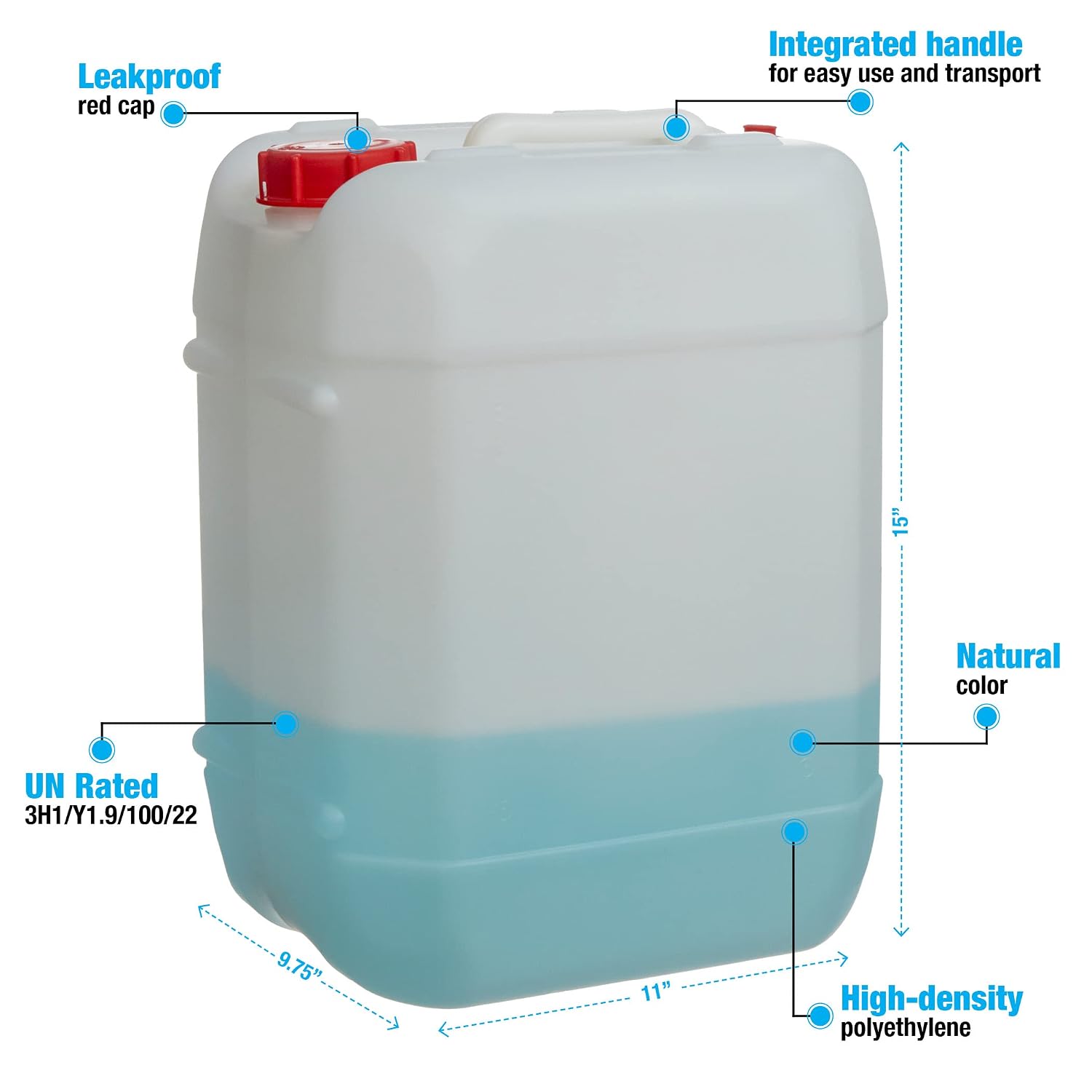 5 Gallon Stackable Plastic Car - огляд і ціна Food Storage Containers