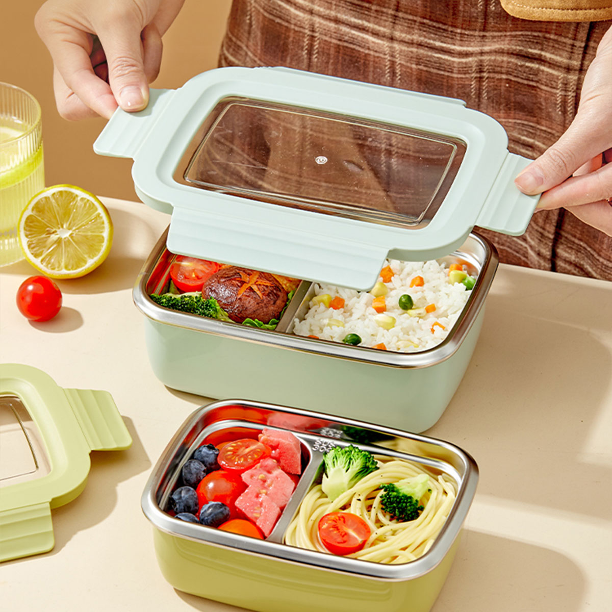 Microwave 304 Stainless Steel  - огляд і ціна Food Storage Hot