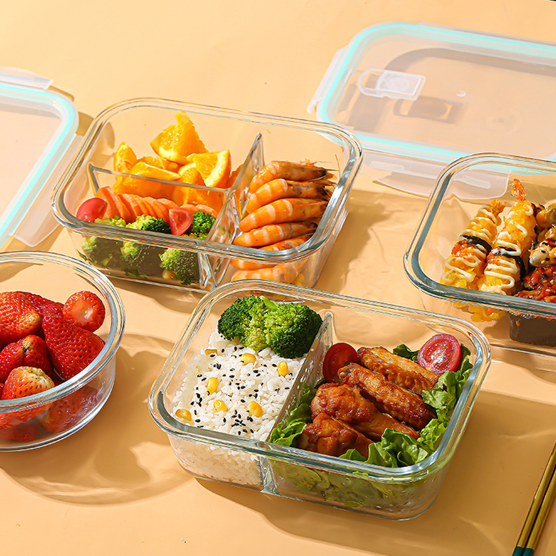 Glass Fresh-Keeping Box high B - огляд і ціна Food Storage Containers Glass
