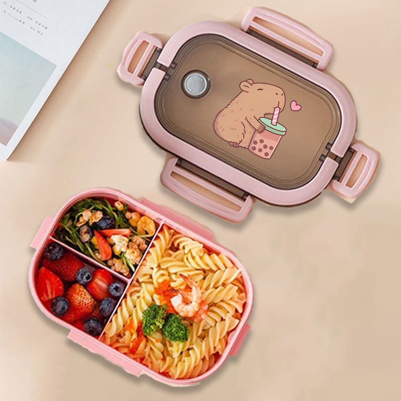 Capybara Bento Lunch Box Anime - огляд і ціна Food Storage For Room