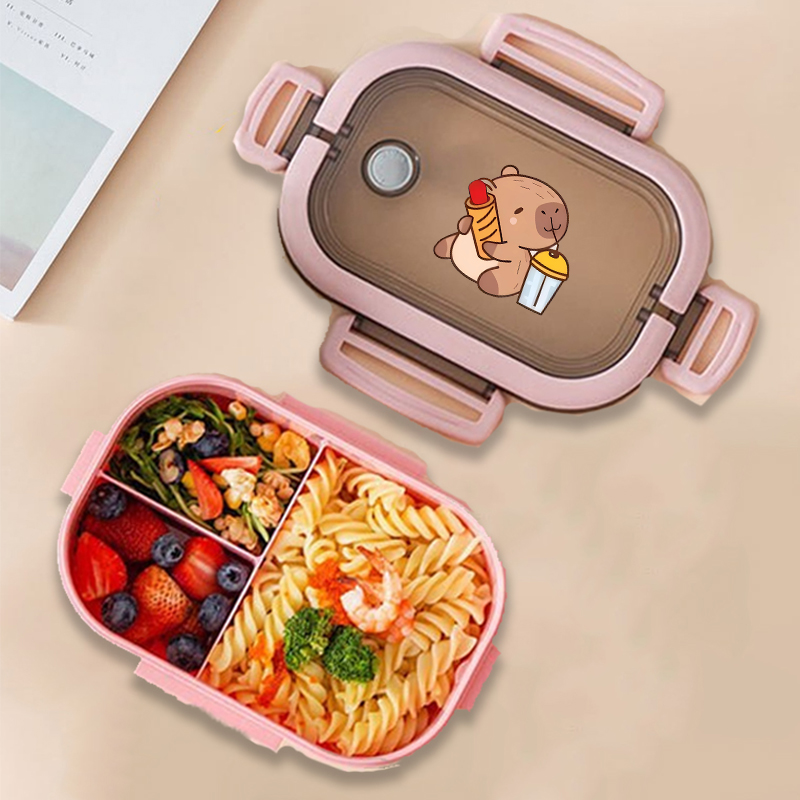 Capybara Bento Lunch Box Anime - огляд і ціна Food Storage For Room