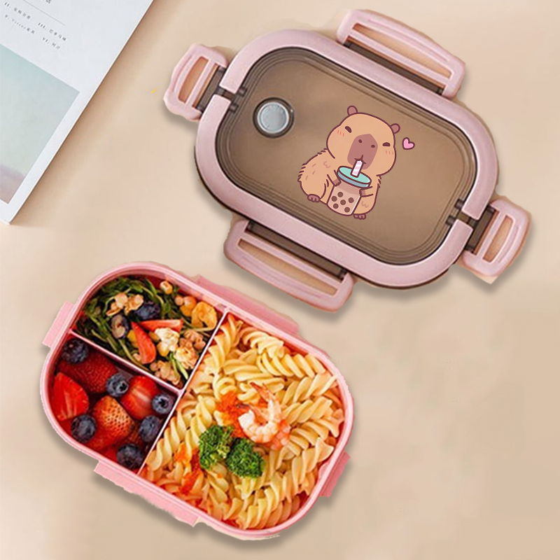 Capybara Bento Lunch Box Anime - огляд і ціна Food Storage For Room