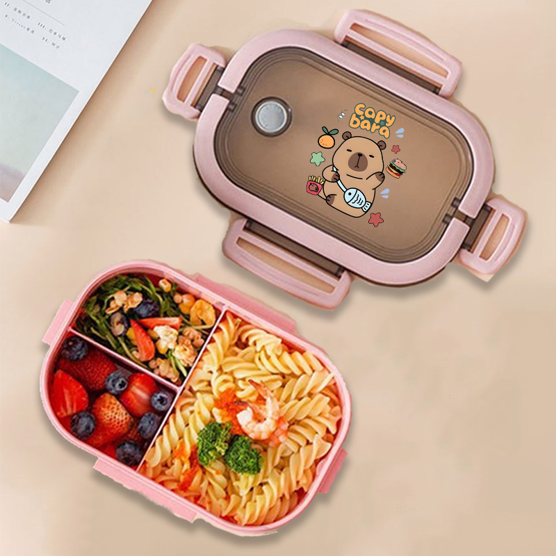 Capybara Bento Lunch Box Anime - огляд і ціна Food Storage For Room