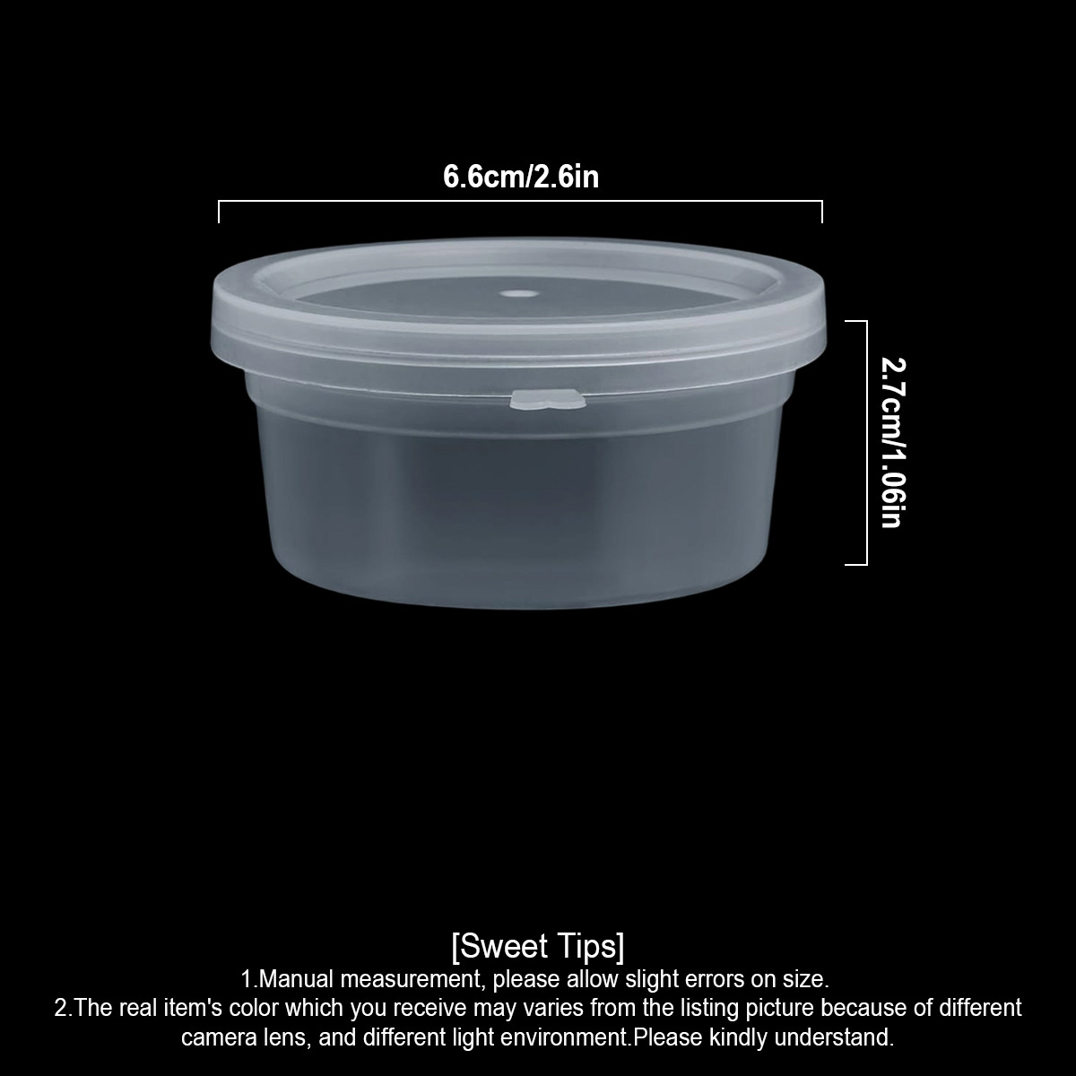 10/20/40 Pack Small Slime Cont - огляд і ціна Food Storage Ideas