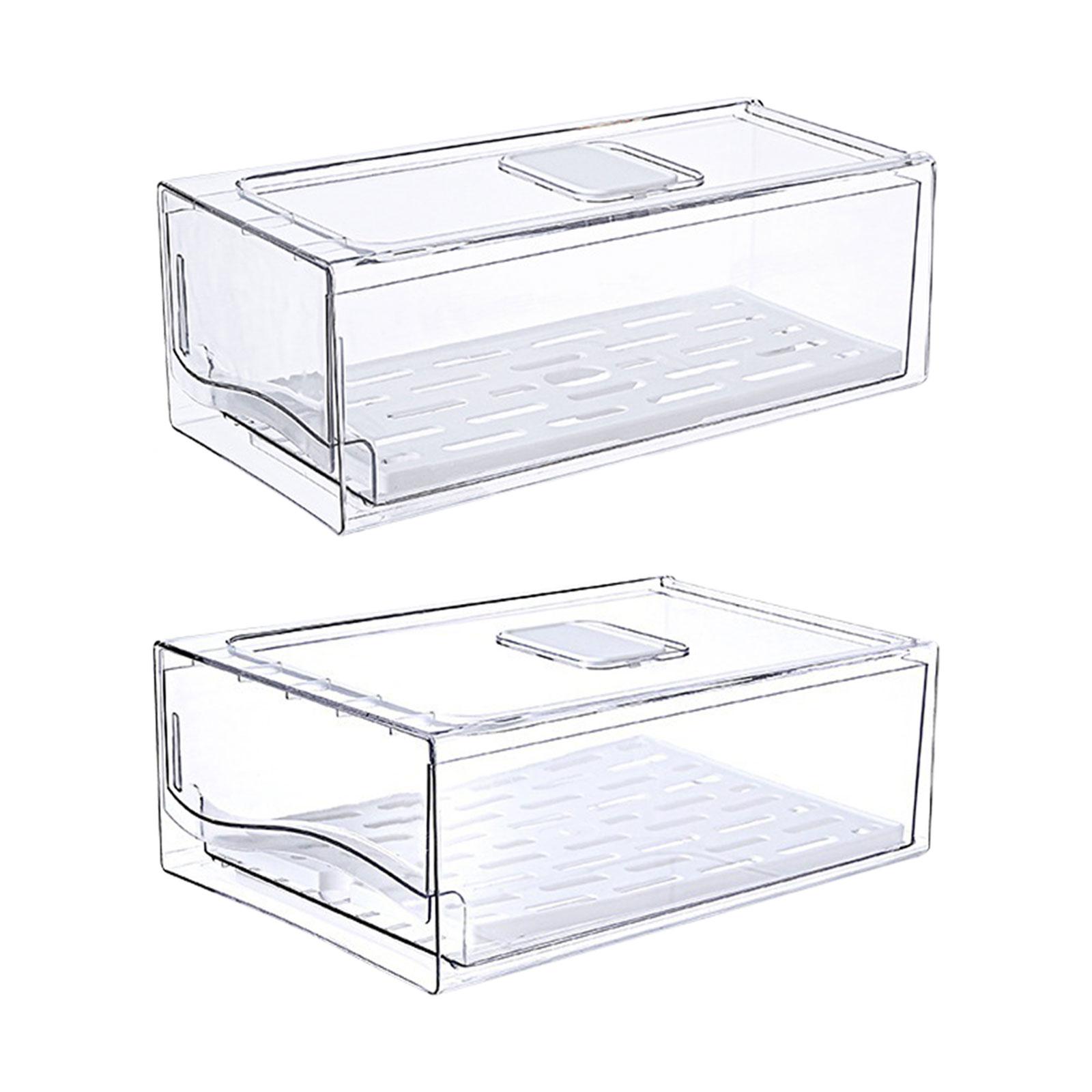Fridge Drawer Bins Pantry Orga - огляд і ціна Food Storage Without Pantry