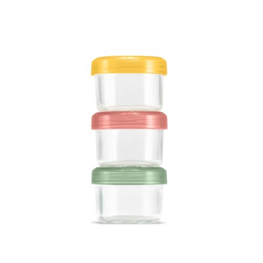 Color Lock Glass Meal Prep Set - огляд і ціна Food Storage Containers Glass