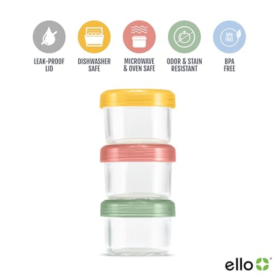 Color Lock Glass Meal Prep Set - огляд і ціна Food Storage Containers Glass