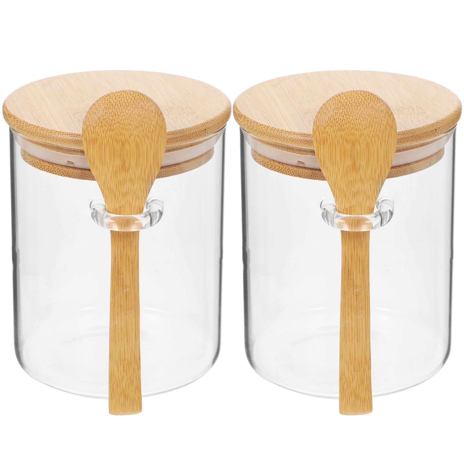 2 Pcs Flour Sugar Storage Cont - огляд і ціна Food Storage Containers Glass