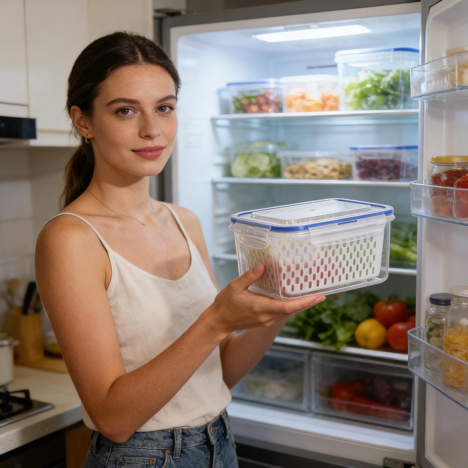 4-in-1 Leakproof Fruit Storage - огляд і ціна Food Storage Jar Set